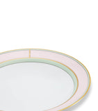 GINORI 1735 porcelain Colonna Diva Rosa soup plate 24cm, UK version