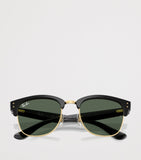 Ray-Ban Clubmaster Reverse Square Sunglasses gold-tone acetate, imported from the UK