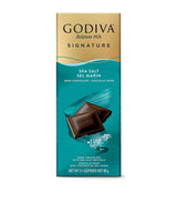 Harrods Godiva Dark Chocolate and Sea Salt Bar (90g)- Buy online at McGrocer