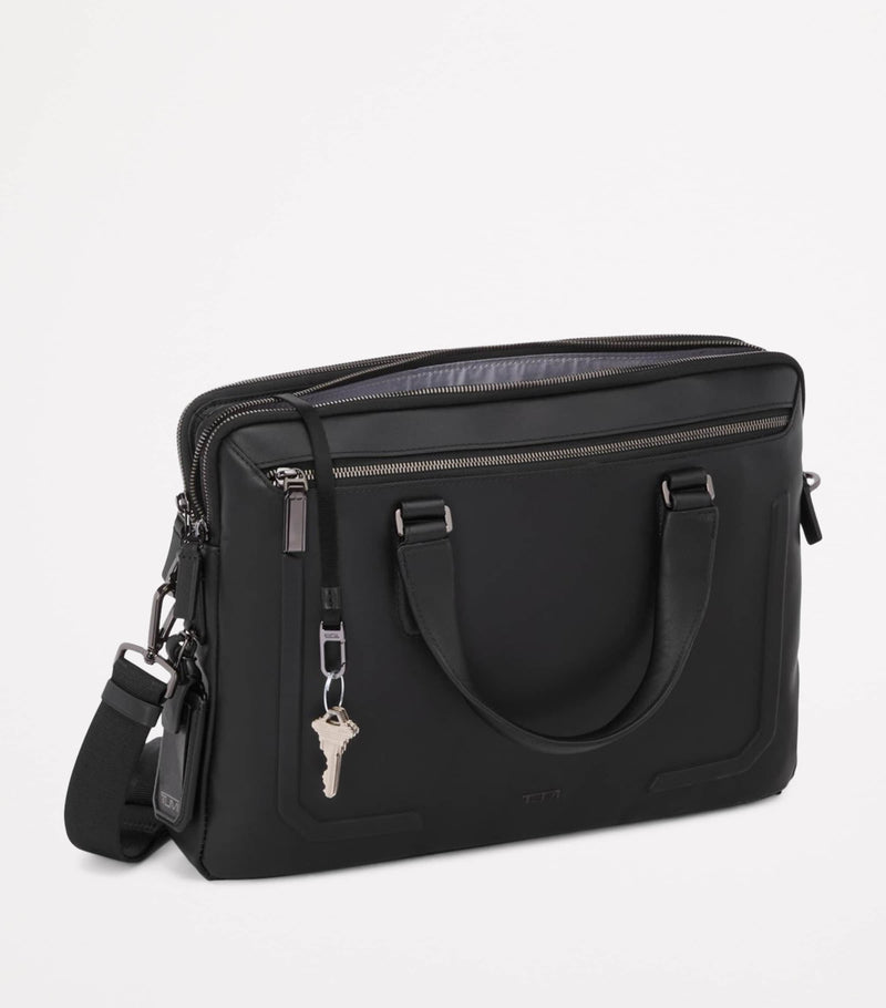 Tumi Leather Harrison Briefcase business accessory (British brand)