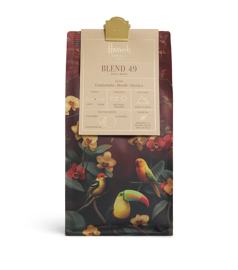 Harrods Blend 49 coffee beans 250g (British brand)
