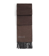 Harrods Giorgio Armani Silk-Cashmere Fringe Scarf 184cm x 40cm- Buy online at McGrocer