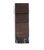 Giorgio Armani silk-cashmere fringed scarf, UK version