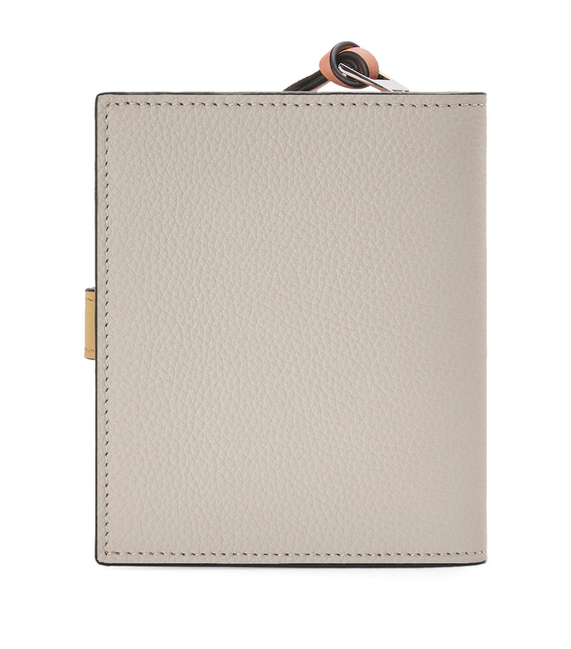 LOEWE leather zip wallet with eight card slots, UK version