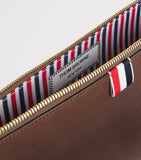 Thom Browne leather folio bag medium gusset - British product