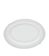 Harrods Meissen Waves Relief Oval Porcelain Serving Platter (39cm)- Buy online at McGrocer