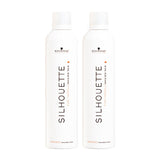 Silhouette flexible hold mousse double pack 200ml (British brand)