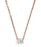 Harrods rose gold diamond necklace 0.50ct, imported from the UK