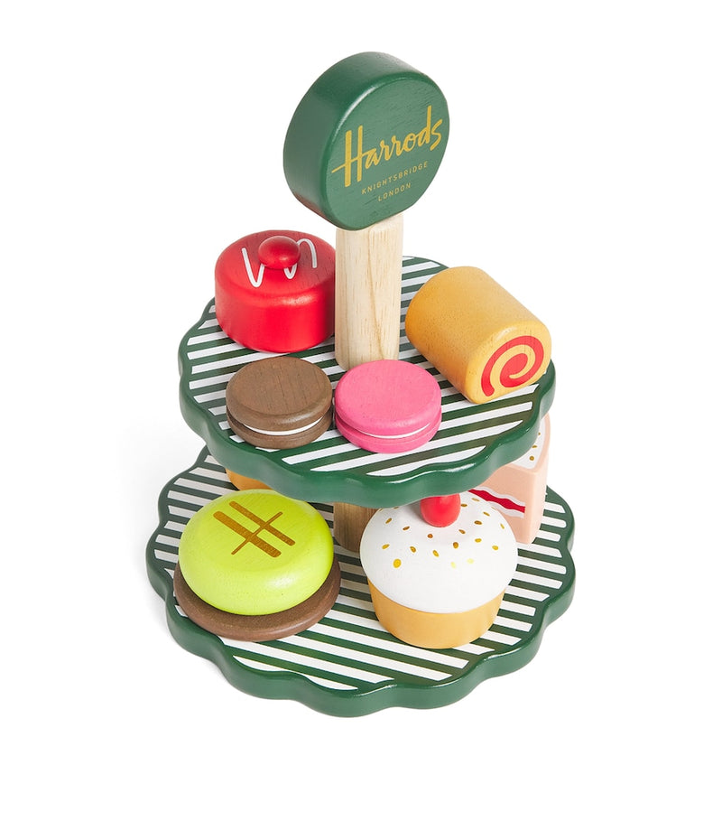 Harrods afternoon tea cake stand toy set, UK version