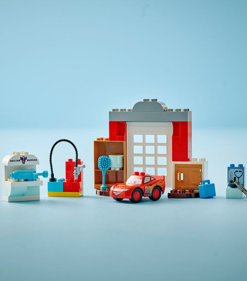 LEGO Disney Pixar McQueen's Visit to Doc's Garage building set (British brand)