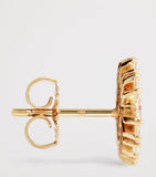 Suzanne Kalan rose gold evil eye stud earrings - British product