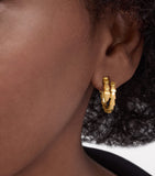 Bvlgari Serpenti Viper earrings 18kt yellow gold, UK version
