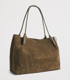 Etro medium suede Libra shoulder bag, imported from the UK