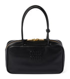 Miu Miu Beau top-handle leather bag, imported from the UK