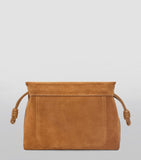 Men's Suede and Calfskin Satchel with Adjustable Strap and Zip Pocket, 24cm x 34cm x 12cm