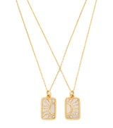 Harrods L'Atelier Nawbar My Other Half Yellow Gold Diamond and Pearl Necklace- Buy online at McGrocer