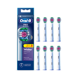 Holland & Barrett Oral-B Pro 3D White Toothbrush Heads with X Filament 8 Count- Buy online at McGrocer