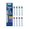 Oral-B Pro 3D White toothbrush heads with X Filament 8 count, imported from the UK
