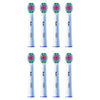 Oral-B Pro 3D White toothbrush heads with X Filament 8 count, imported from the UK