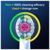 Oral-B Pro 3D White toothbrush heads with X Filament 8 count, imported from the UK