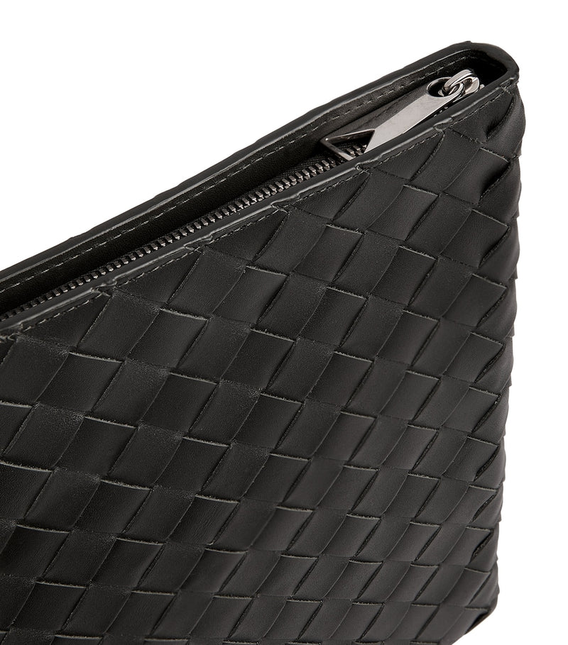 Bottega Veneta Intrecciato half-zip pouch 24x33cm - British product