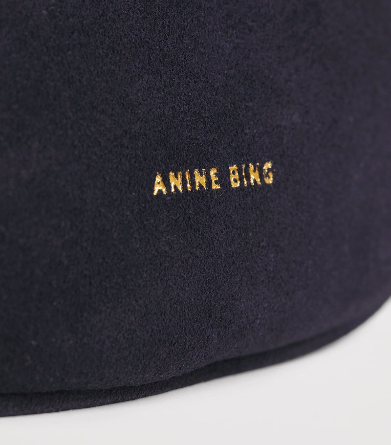 ANINE BING suede Kate shoulder bag imported from the UK