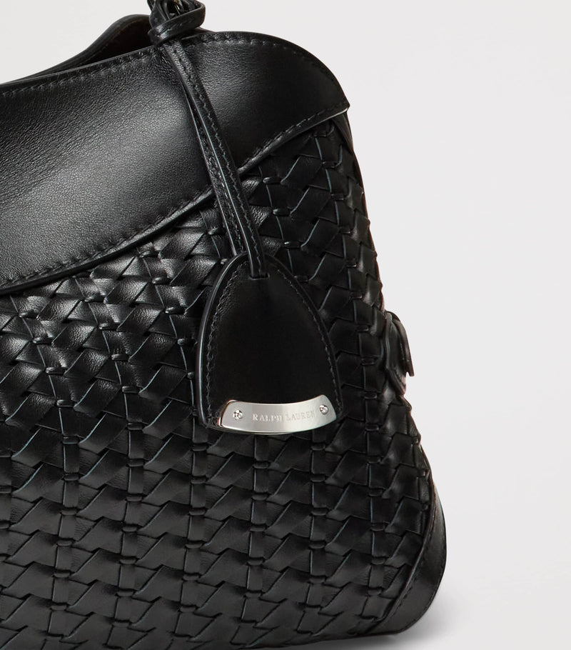 Ralph Lauren Collection braided leather shoulder bag, UK version