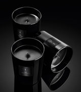 Harrods Black Wax Scented Candle with Neroli and Leather Notes 220g- Buy online at McGrocer
