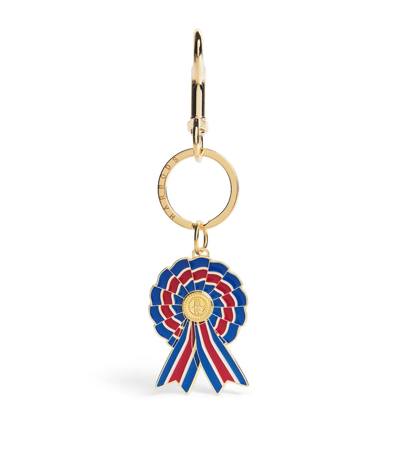 Harrods rosette keyring, imported from the UK