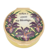 Harrods Halcyon Days When I Count My Blessings Enamel Box- Buy online at McGrocer