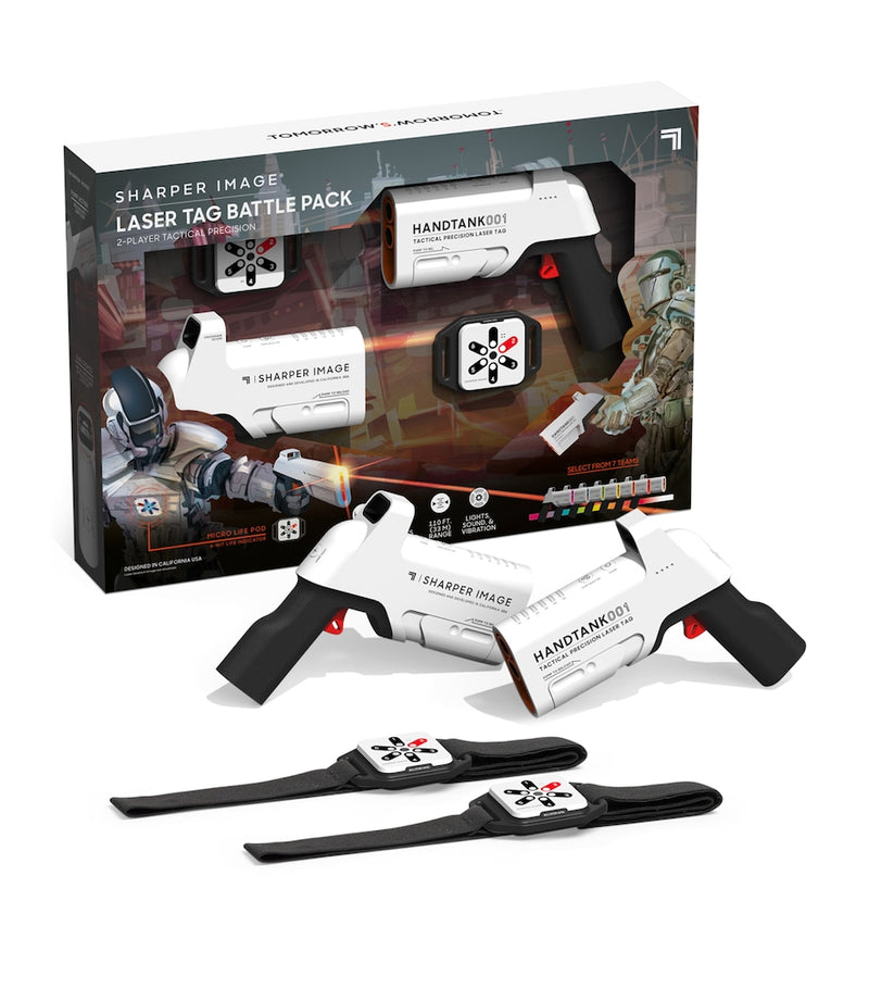 Sharper Image Battletank Handtank Battle Pack laser tag toy (British brand)