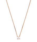 Harrods rose gold diamond necklace 0.50ct, imported from the UK