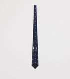 Saint Laurent jacquard medallion tie 8cm, UK version