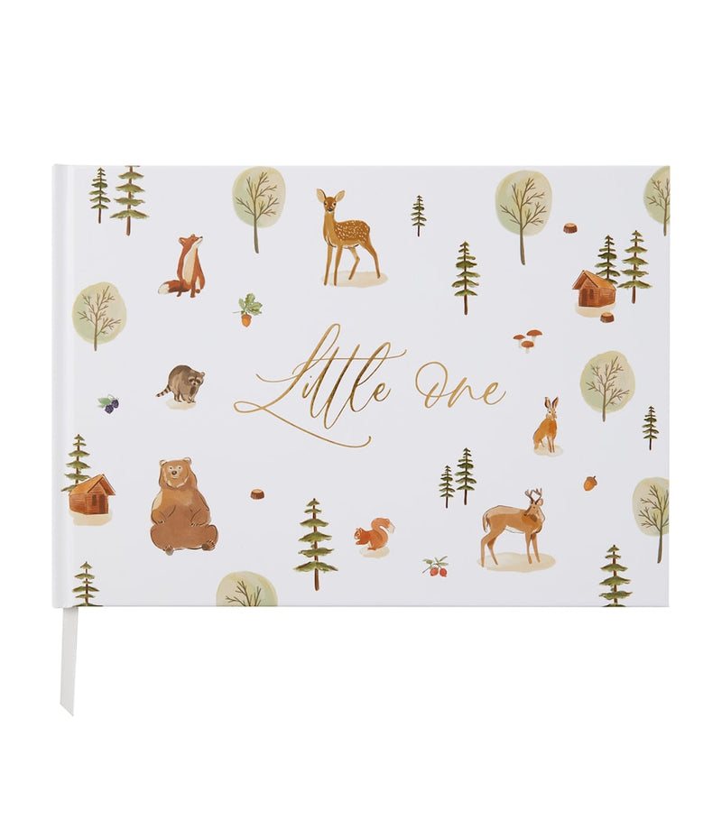 Blush and Gold baby memory book - British product