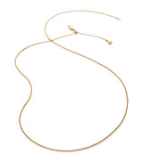 Harrods Monica Vinader Gold Vermeil Fine Chain Necklace 61cm- Buy online at McGrocer