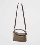 LOEWE small leather Puzzle Edge top-handle bag (British brand)
