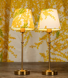 Summerill & Bishop linen Mimosa drum lampshade 13cm (British brand)