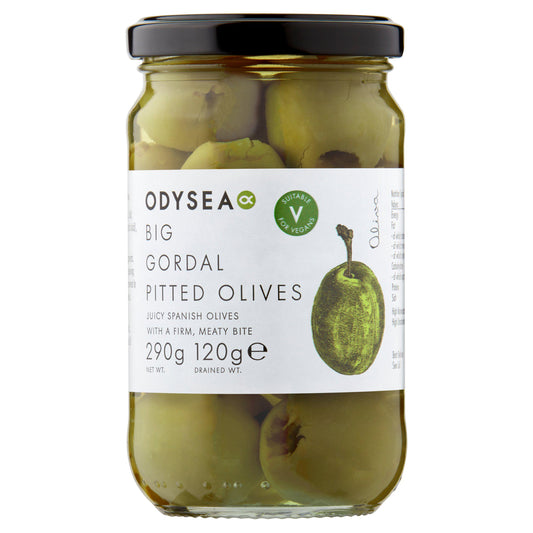 Odysea Big Gordal Pitted Olives 290g (120g*)