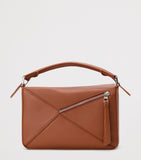 LOEWE layered leather Puzzle top-handle bag small size (British brand)