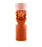 GINORI 1735 porcelain Il Letterato candle holder - British product