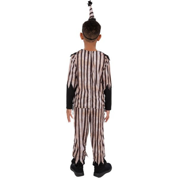 Smiffys dunkles Vintage Clown Kostüm für Jungen, importiert aus Großbritannien