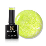 Bluesky Gel Polish Glitter Neon 05 Yellow - British product