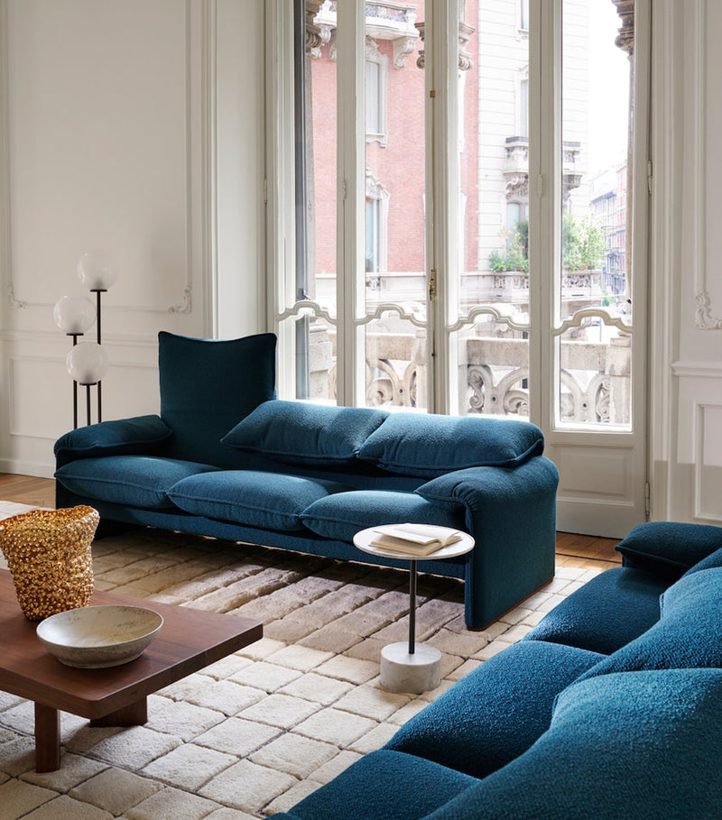 Cassina marble 9 occasional table, imported from the UK