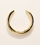 Alexis Bittar small gold-plated hinge collar necklace - British product