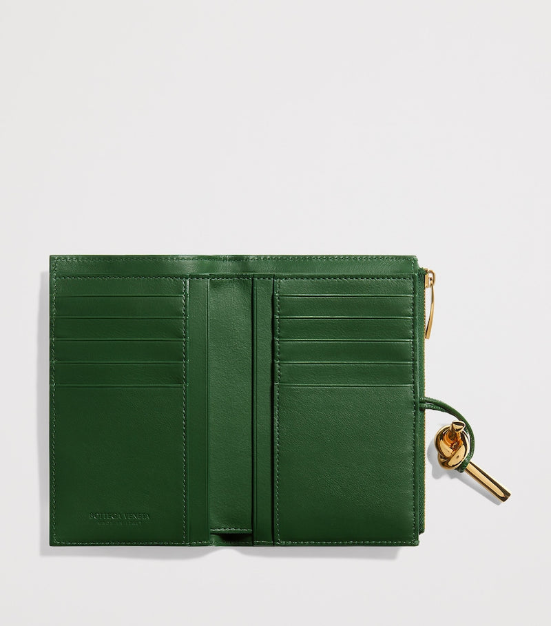 Bottega Veneta Intrecciato Andiamo bifold wallet in Nappa leather - British product