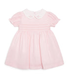 Patachou Cotton Smocked Dress 6 Months - 4 Years, imported from the UK
