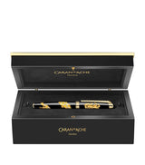 Harrods Caran d'Ache Straw Marquetry Dragon Fountain Pen- Buy online at McGrocer