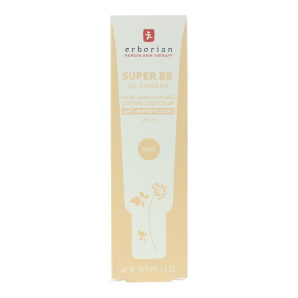 Erborian Super BB cream Nude 40ml bottle - British product
