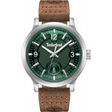 Timberland Driscoll men's watch with brown leather strap - British product