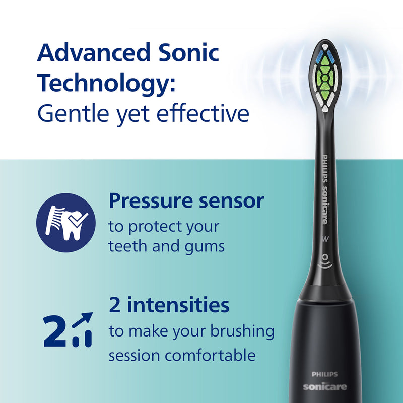 Philips Sonicare 4100 electric toothbrush black - British product